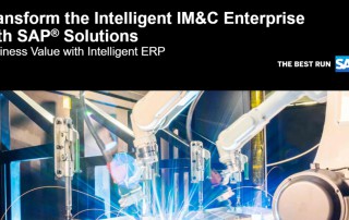 Value Paper: 'Transform the Intelligent IM&C Enterprise with SAP®Solutions'